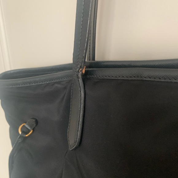 Prada black nylon tote with dust bag - Picture 9 of 16